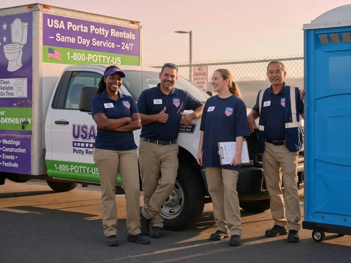 Porta Potty Rental company in Sandy Ridge, PA